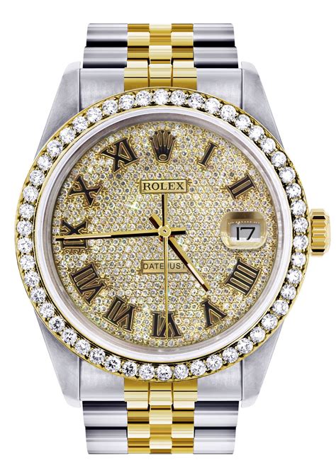 rolex with diamonds and gold|Rolex gold diamond watch price.